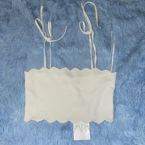 Zara Cropped Tank Top
